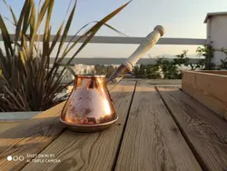 قهوه جوش طرح مسی 6 کاپ (جزوه) - شهر گیلاس | فروشگاه تخصصی پاستیل و شکلات