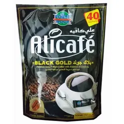 قهوه فوری علی کافه بلک بسته 40 عددی - شهر گیلاس | فروشگاه تخصصی پاستیل و شکلات