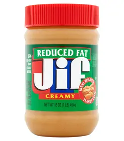 کره بادام زمینی جیف jif رژیمی 454 گرمی - شهر گیلاس | فروشگاه تخصصی پاستیل و شکلات