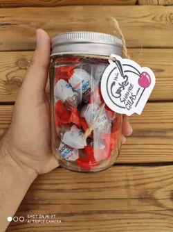 کندی جار کوچک کیندر bons - شهر گیلاس | فروشگاه تخصصی پاستیل و شکلات