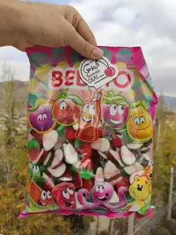 پاستیل توت فرنگی شیرین ببتو یک کیلویی