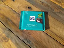 شکلات ریتر اسپرت 100 گرمی مغز نعنا ritter sport - شهر گیلاس | فروشگاه تخصصی پاستیل و شکلات