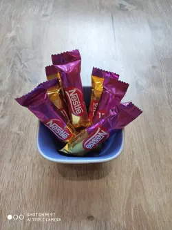 شکلات بار مینی نستله کاراملی 100 گرم - شهر گیلاس | فروشگاه تخصصی پاستیل و شکلات