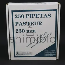 پیپت پاستور شیشه ای ۲۵۰ عددی NORMAX