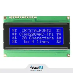 خرید LCD کاراکتری 4 در 20 بک لایت آبی