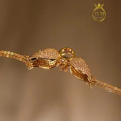 دستبند بال فرشته 010638 - فروشگاه سیلور تی تی