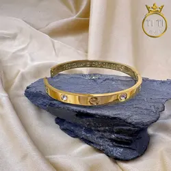 دستبند النگویی کارتیر010812 - فروشگاه سیلور تی تی