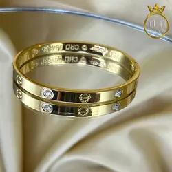 دستبند النگویی کارتیر010812 - فروشگاه سیلور تی تی