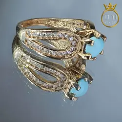 انگشتر فیروزه زنانه