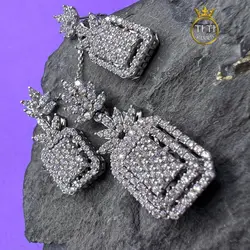 نیم ست نقره زنانه - فروشگاه سیلور تی تی