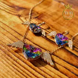 نیمست قلبی سنگ - فروشگاه سیلور تی تی