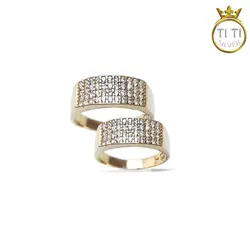 حلقه ست مشابه طرح جواهر010319 - فروشگاه سیلور تی تی