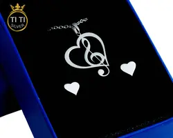 نیم ست استیل طرح قلب - رنگ ثابت - فروشگاه سیلور تی تی