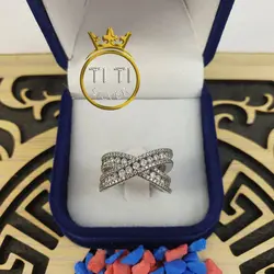 انگشتر طرح جواهر برجسته - فروشگاه سیلور تی تی