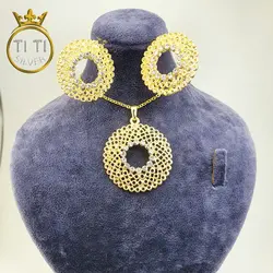 نیم ست گرد طرح طلا - فروشگاه اینترنتی سیلور تی تی