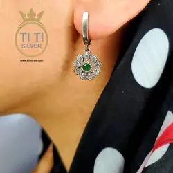 نیم ست فلاور نقره - سیلور تی تی