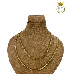 زنجیر استیل ونیزی ظریف بلند011607 - فروشگاه سیلور تی تی
