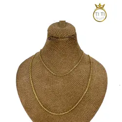زنجیر استیل ظریف بلند011609 - فروشگاه سیلور تی تی