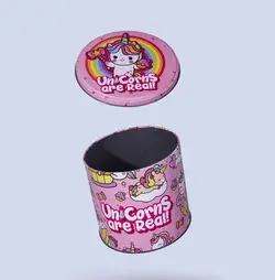 جعبه هدیه فلزی مدل uni corns