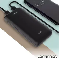 ویژگی‌ها، قیمت و خرید شارژر همراه سیلیکون پاور GS20 ظرفیت 20000 میلی آمپر ساعت | فروشگاه اینترنتی تامین نیاز