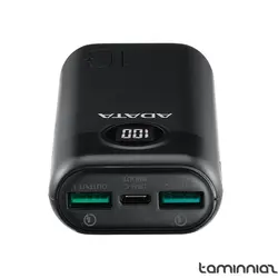 ویژگی‌ها، قیمت و خرید شارژر همراه ای دیتا P10000QCD ظرفیت 10000 میلی آمپر ساعت | فروشگاه اینترنتی تامین نیاز