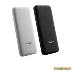 ویژگی‌ها، قیمت و خرید شارژر همراه ای دیتا T10000 ظرفیت 10000 میلی آمپر ساعت | فروشگاه اینترنتی تامین نیاز