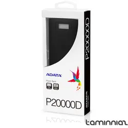 ویژگی‌ها، قیمت و خرید شارژر همراه ای دیتا P20000D ظرفیت 20000 میلی آمپر ساعت | فروشگاه اینترنتی تامین نیاز