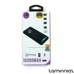 ویژگی‌ها، قیمت و خرید پاوربانک کاسیت L10 ظرفیت 10000 میلی آمپر ساعت | فروشگاه اینترنتی تامین نیاز