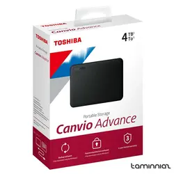 ویژگی‌ها، قیمت و خرید هارد اکسترنال توشیبا مدل Canvio Advance ظرفیت 4 ترابایت | فروشگاه اینترنتی تامین نیاز