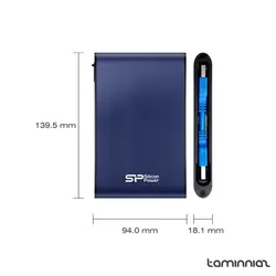 ویژگی‌ها، قیمت و خرید هارد اکسترنال سیلیکون پاور مدل Armor A80 (ظرفیت 1 ترابایت) | فروشگاه اینترنتی تامین نیاز