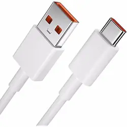 ویژگی‌ها، قیمت و خرید کابل تبدیل USB به USB-C شیائومی 6A Turbo (طول 1 متر) | فروشگاه اینترنتی تامین نیاز