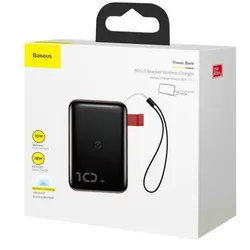 شارژر همراه باسئوس PPXFF10W-01 ظرفیت 10000 میلی آمپر ساعت | فروشگاه اینترنتی تامین نیاز