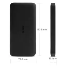 پاوربانک 10000 شیائومی Xiaomi Redmi PB100LZM 2.4A Fast Charge 10W نسخه گلوبال همراه باکابل microUsb | فروشگاه اینترنتی تامین نیاز