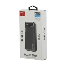 شارژر همراه لیتو LP-8 ظرفیت 20000 میلی آمپر ساعت | فروشگاه اینترنتی تامین نیاز