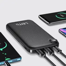 شارژر همراه لیتو LP-25 ظرفیت 10000 میلی‌آمپر ساعت | فروشگاه اینترنتی تامین نیاز