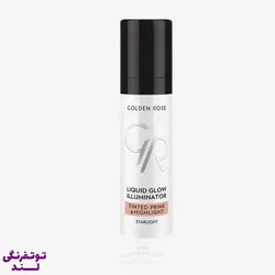 اسپری پرایمر و هایلایتر رنگی گلدن رز مدل Glow Illuminator حجم 30 میل