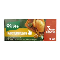 قرص عصاره مرغ کنور Knorr بسته 12 عددی