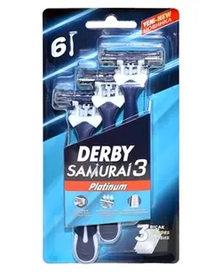 ژیلت دربی سامورایی 6عددی DERBY SAMURAI3