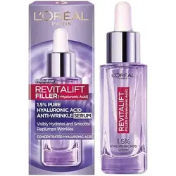 سرم ضد چروک هیالورونیک فیلر لورآل پاریس ریویتالیفت 30 میل