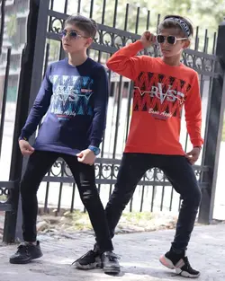 بلوز پاییزه پسرانه پنبه | RVS | پاییزه | بدون کرک