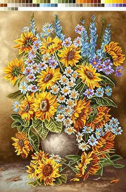 گل های آفتابگردان