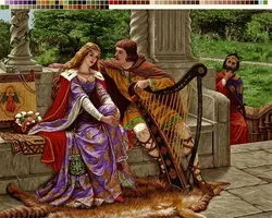 مرد چنگ نواز