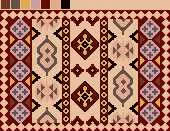 گلیم نمادین