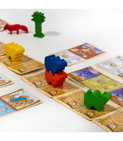 بازی فکری شتر سواری کارتی  (CAMEL UP CARDS)