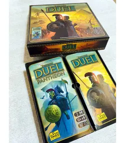 بازی فکری عجایب هفتگانه / دوئل با اکسپنشن پنتئون (SEVEN WONDERS : DUEL)