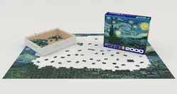 پازل یوروگرافیک 2000 تکه Starry Night کد (8220-1204)