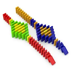 بازی فکری دومینو 100 قطعه |Domino
