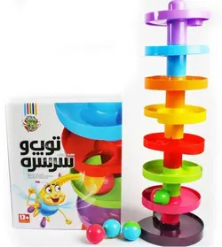 توپ و سرسره 8 طبقه سنجاقک
