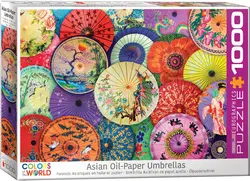 پازل برند یوروگرافیک Asian Oil-Paper Umbrellas کد 6000-5317