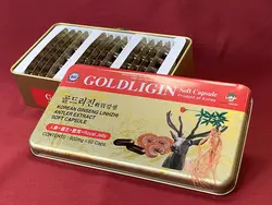 خرید و مشخصات کپسول جینسینگ شاخ گوزن یا جینسینگ کره ای گلدلیگین